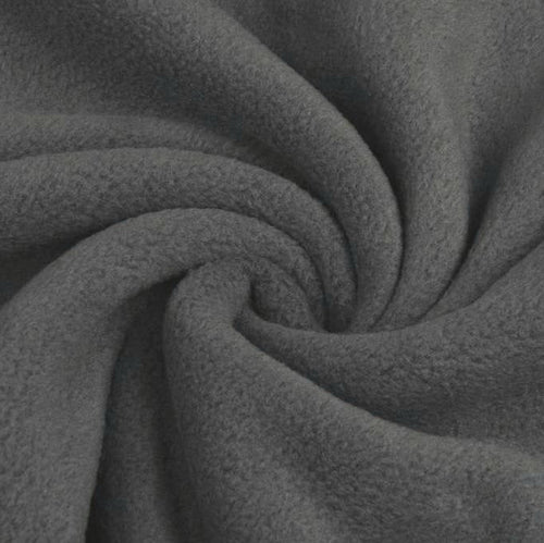 Polar Fleece - Grey - The Fabric Counter