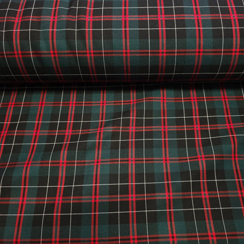 Poly - Vicose Tartan - The Fabric Counter