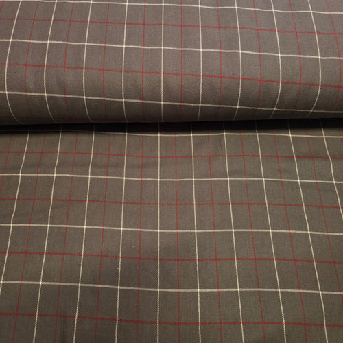 Poly - Vicose Tartan - The Fabric Counter