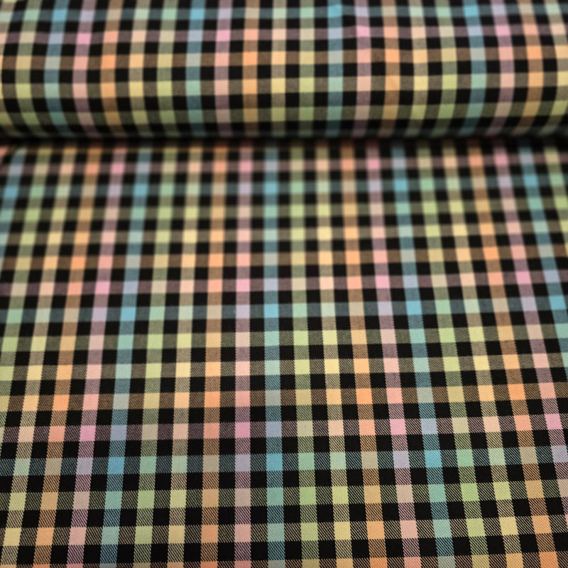 Poly - Vicose Tartan - The Fabric Counter