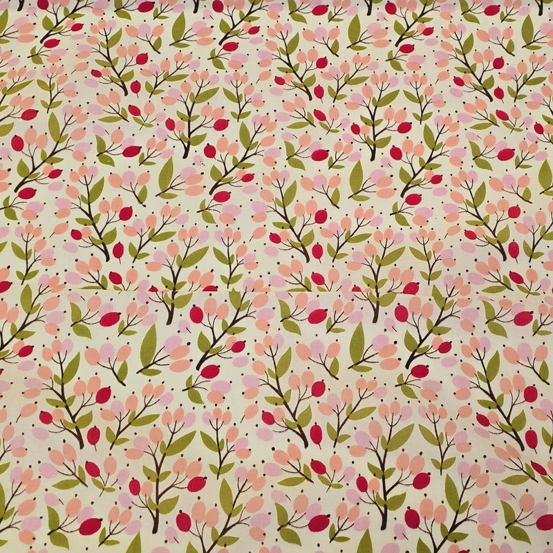 Polycotton - Floral - The Fabric Counter