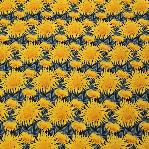 Printed Needle Corduroy - Dandelion - The Fabric Counter