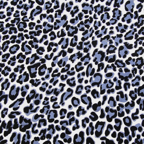 Printed Needle Corduroy - Leopard Print - The Fabric Counter