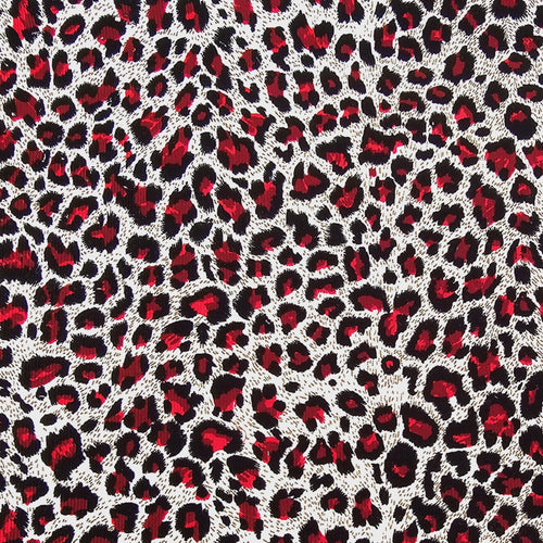 Printed Needle Corduroy - Leopard Print - The Fabric Counter