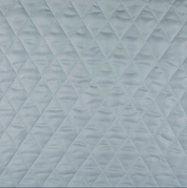 Quilted Lining - Grey - The Fabric Counter