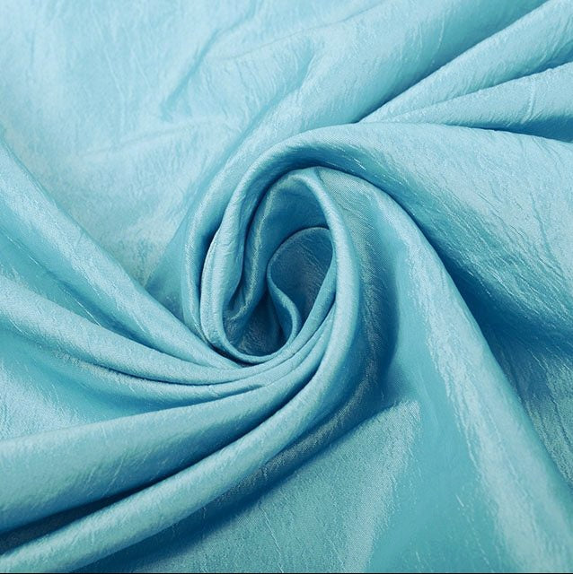 Crinkle Taffeta - Blue