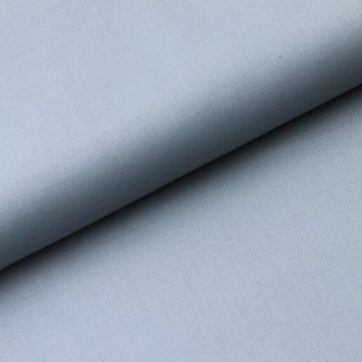 Plain 100% Cotton - Silver
