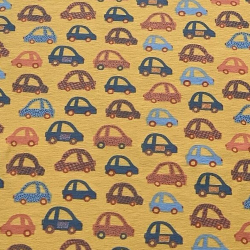 Cotton Jersey - Cars