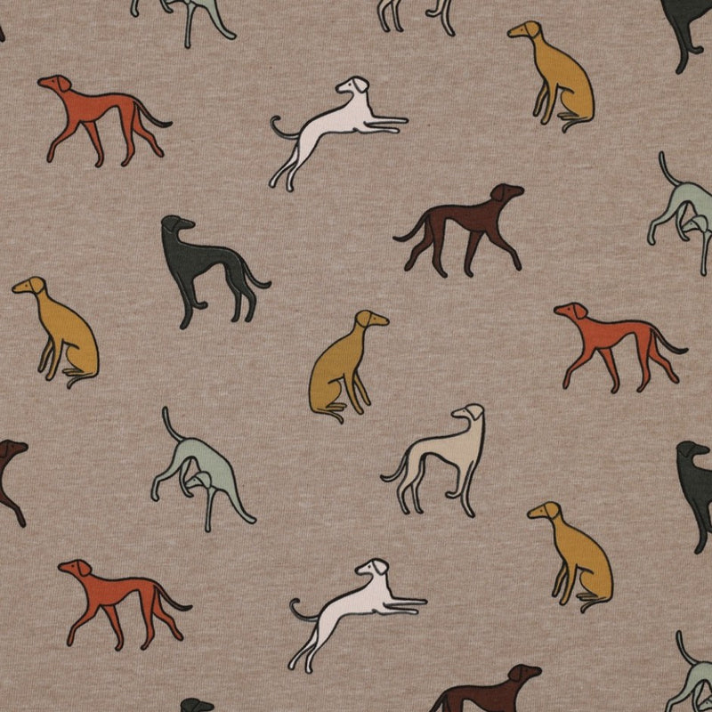 Cotton Jersey - Dogs