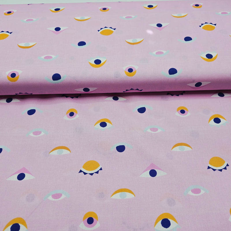 100% Cotton Print - Graphic Eye