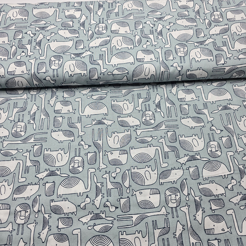 100% Cotton Print - Animals