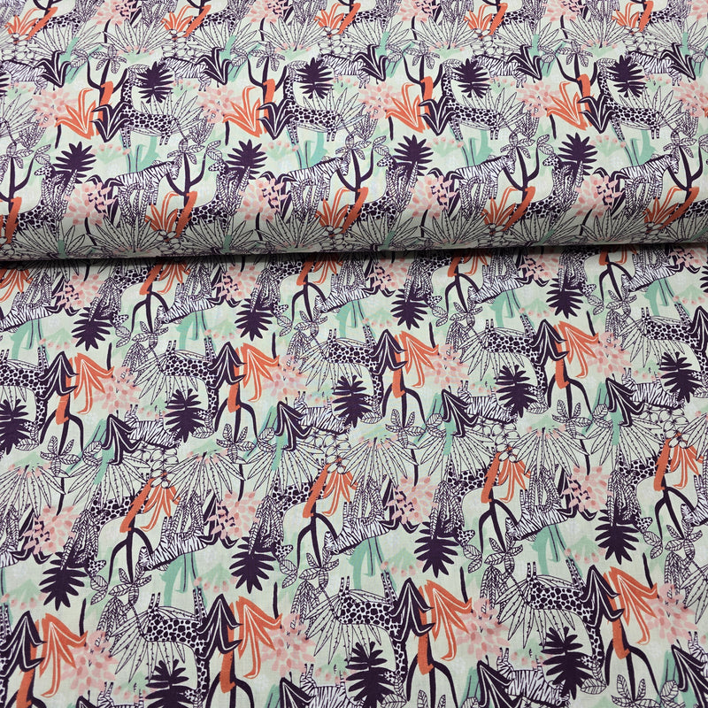 100% Cotton Print - Jungle