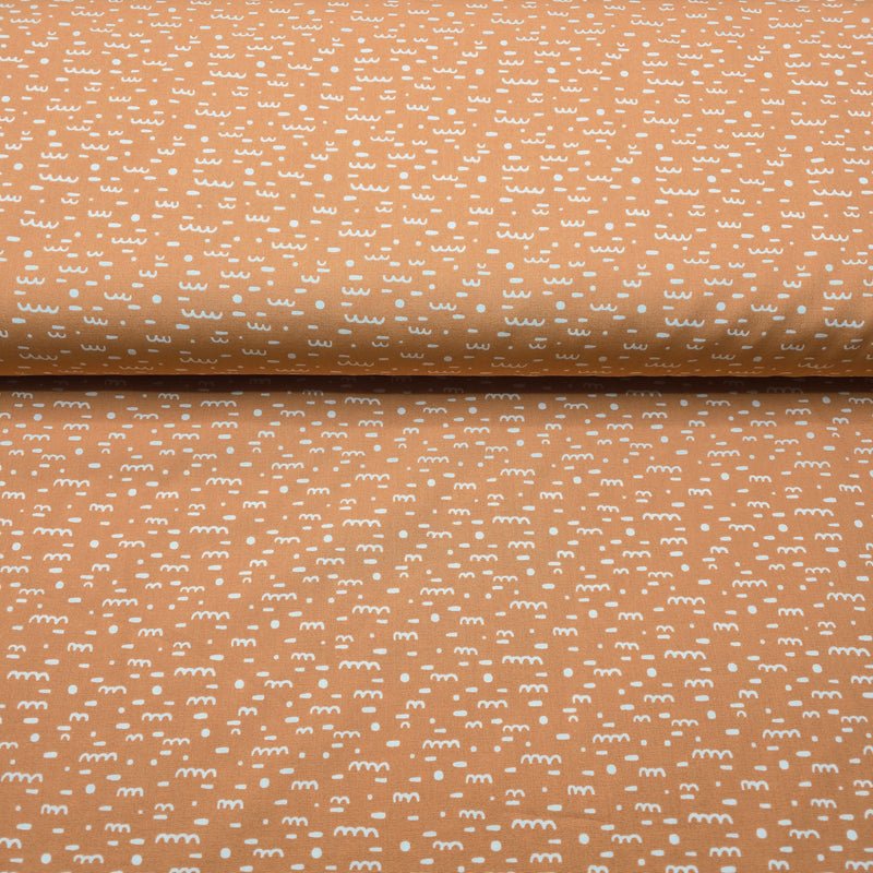 100% Cotton Print - Squiggles