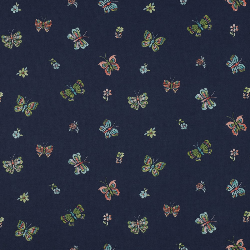 French Terry Cotton Jersey - Butterfly