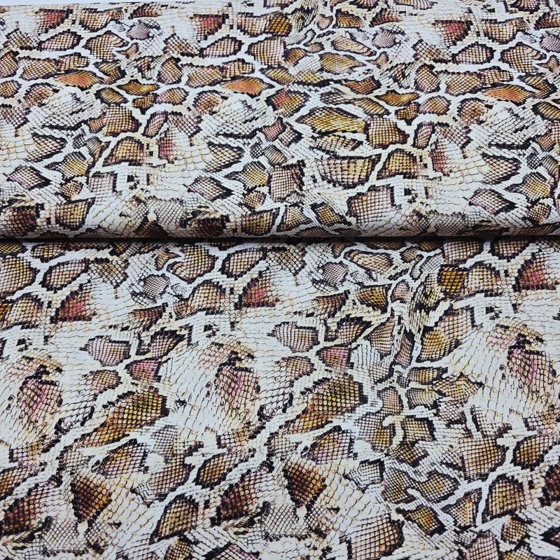 100% Cotton Print - Animal Print - Snake