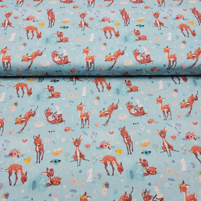 100% Cotton Print - Deer