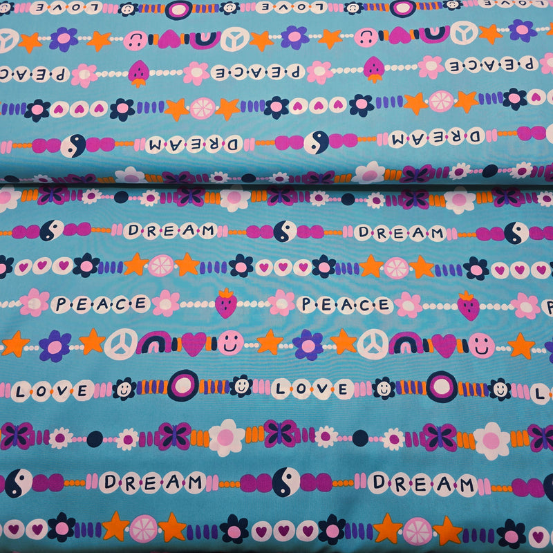 100% Cotton Print - Friendship Bracelet