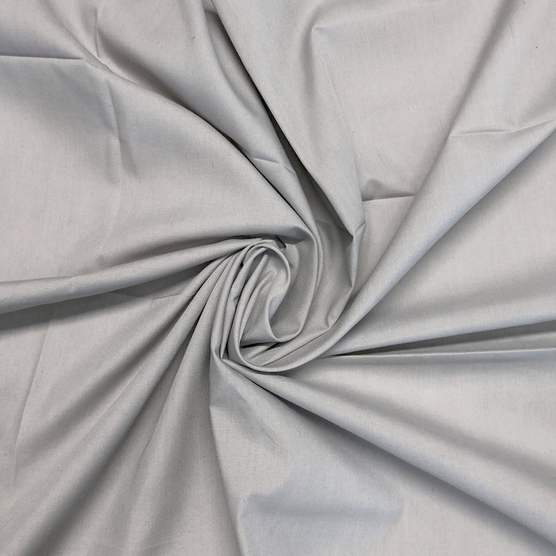 Plain Polycotton - Grey