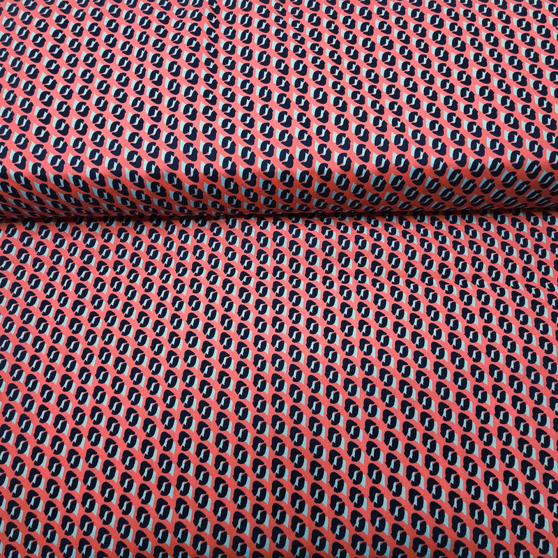 100% Cotton Print - Graphic Dots