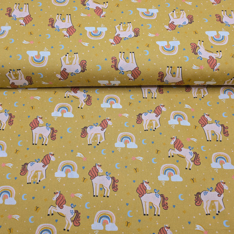 100% Cotton Print - Unicorn