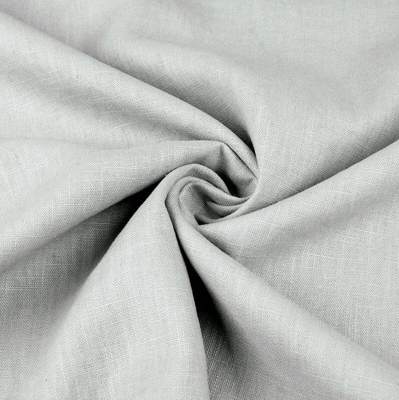 100% Linen - Silver
