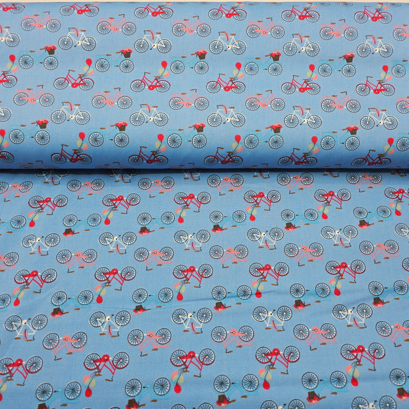 100% Cotton Print - Bicycles