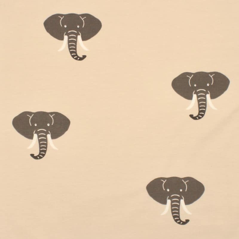 Cotton Jersey - Elephant
