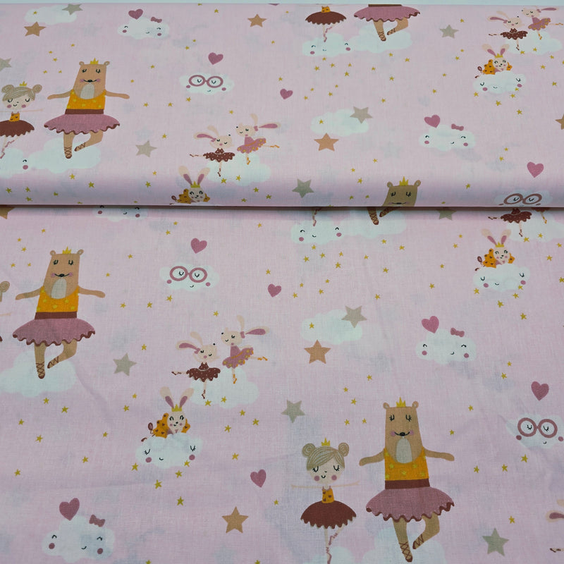 GOTS Organic Cotton - Ballerina Bear