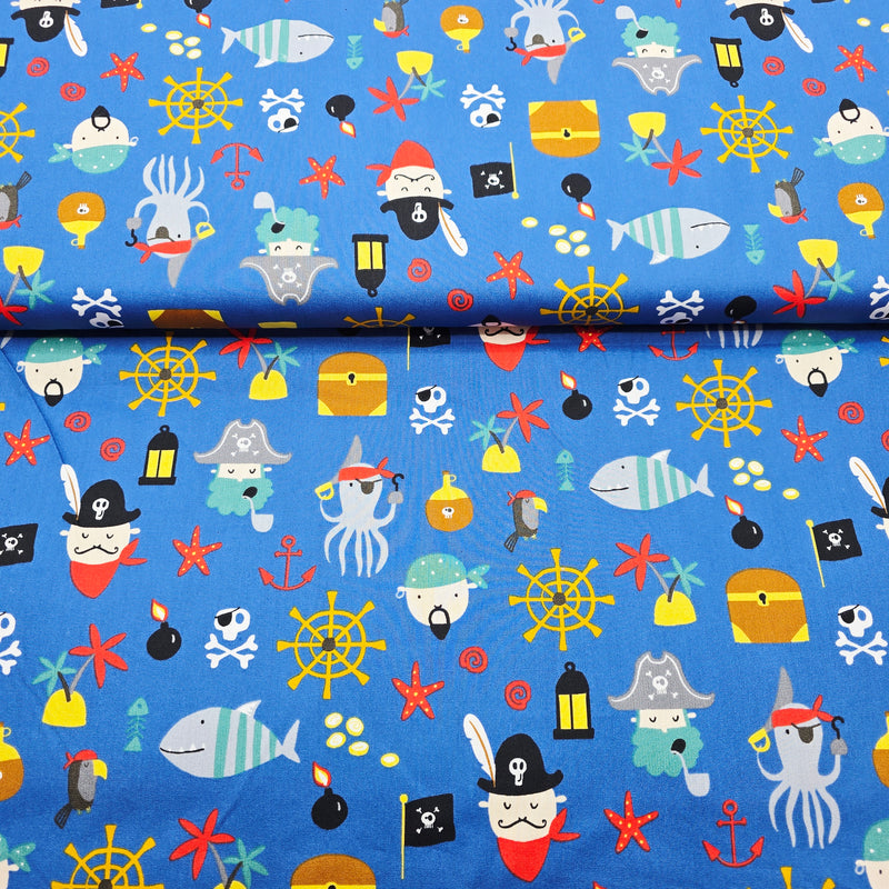 100% Cotton Print - Pirate