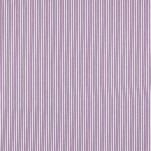 Small Stripe 100% Cotton Print - Lilac - The Fabric Counter