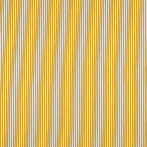 Small Stripe 100% Cotton Print - Mustard - The Fabric Counter