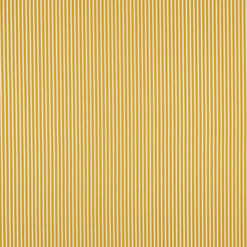 Small Stripe 100% Cotton Print - Mustard - The Fabric Counter