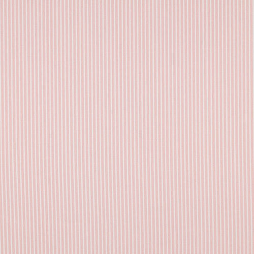 Small Stripe 100% Cotton Print - Rose - The Fabric Counter