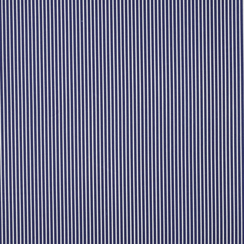 Small Stripe 100% Cotton Print - Royal - The Fabric Counter