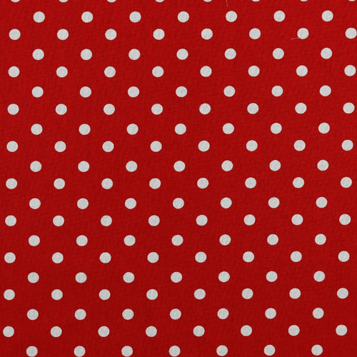 Spot 100% Cotton Print - Red - The Fabric Counter