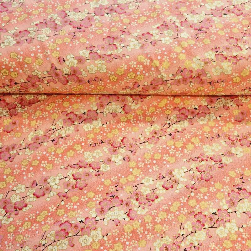100% Cotton Japanese Foil Print - The Fabric Counter