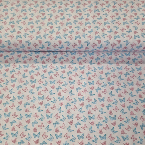 100% Cotton Print - Butterfly - The Fabric Counter