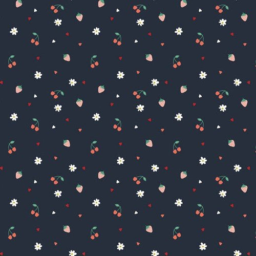 100% Cotton Print - Cherry - The Fabric Counter