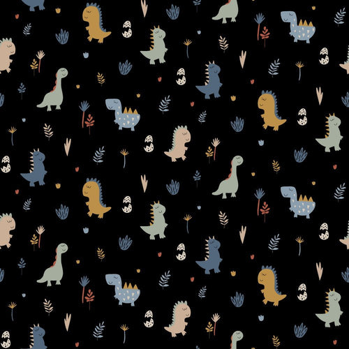 100% Cotton Print - Dinosaurs - The Fabric Counter