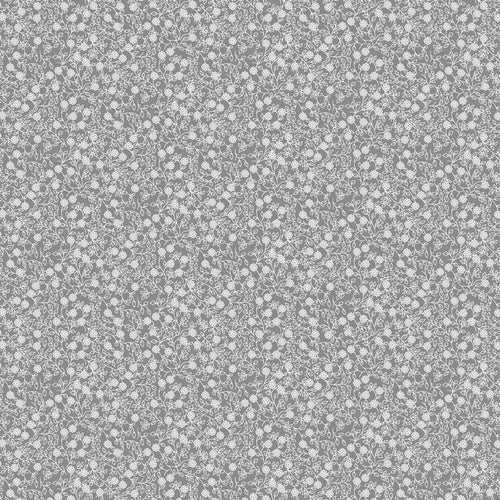100% Cotton Print - Ditsy Minimals Grey - The Fabric Counter