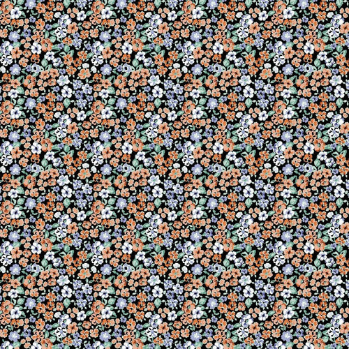 100% Cotton Print - Floral - The Fabric Counter