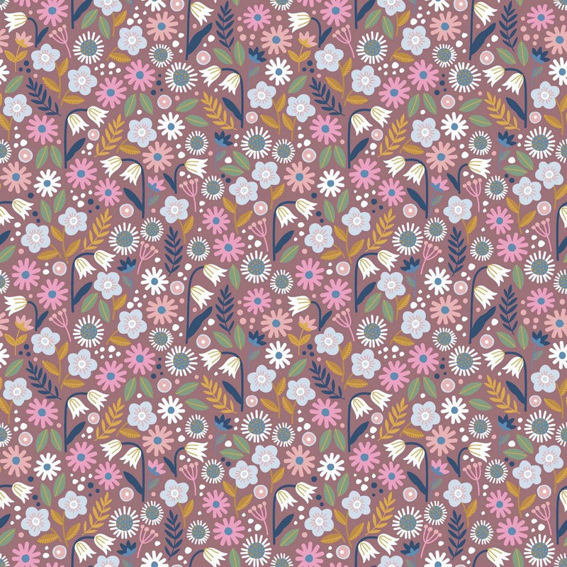 100% Cotton Print - Floral - The Fabric Counter