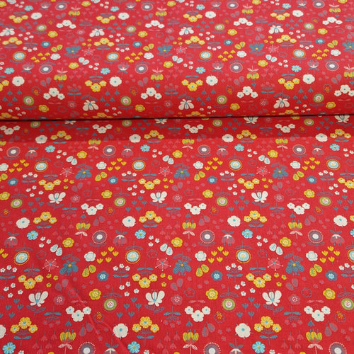 100% Cotton Print - Floral - The Fabric Counter