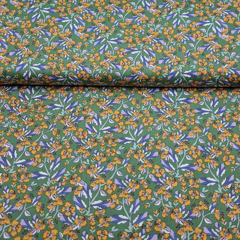 100% Cotton Print - Floral - The Fabric Counter