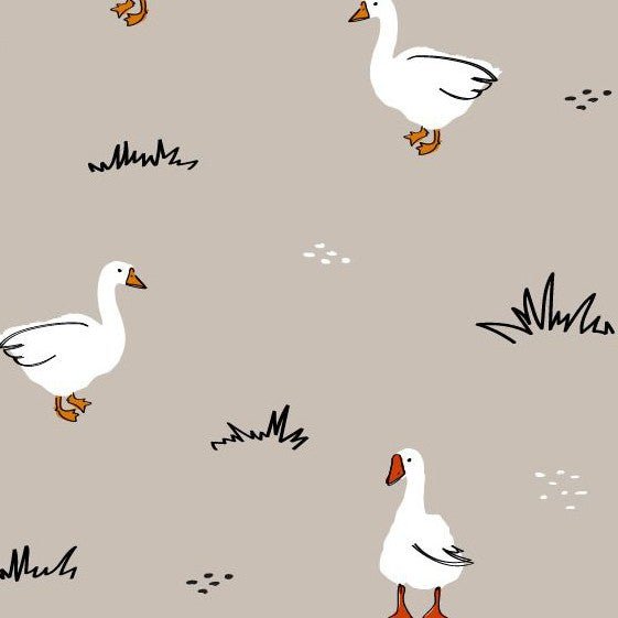 100% Cotton Print - Geese - The Fabric Counter