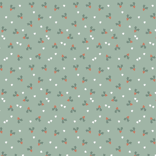 100% Cotton Print - Holly - The Fabric Counter