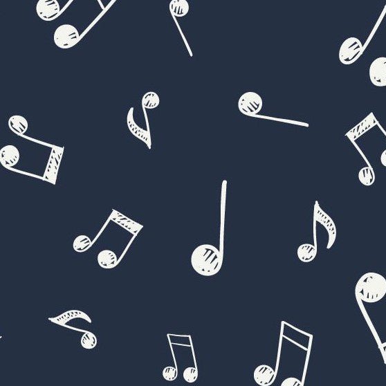 100% Cotton Print - Music - The Fabric Counter