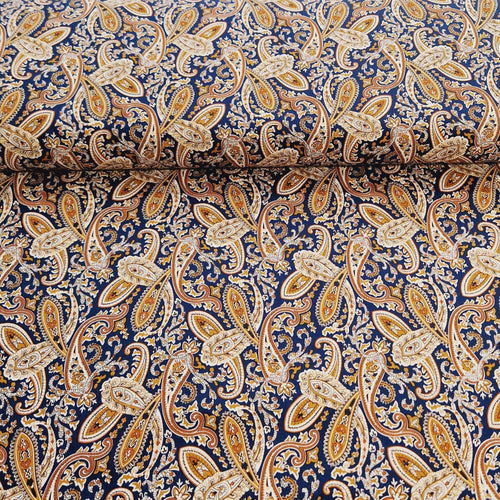 100% Cotton Print - Paisley - The Fabric Counter