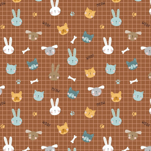 100% Cotton Print - Pets - The Fabric Counter