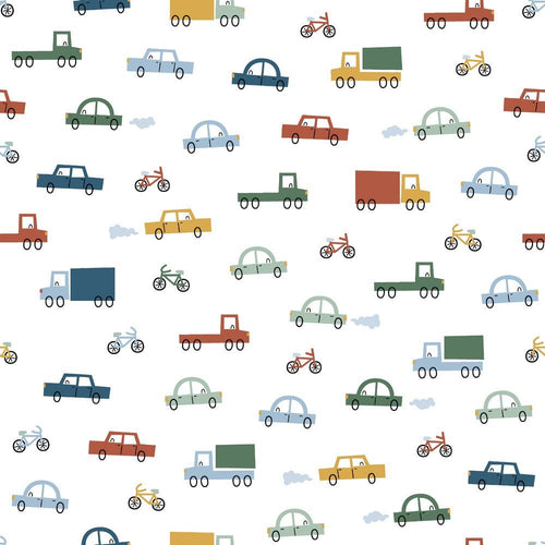 100% Cotton Print - Traffic - The Fabric Counter